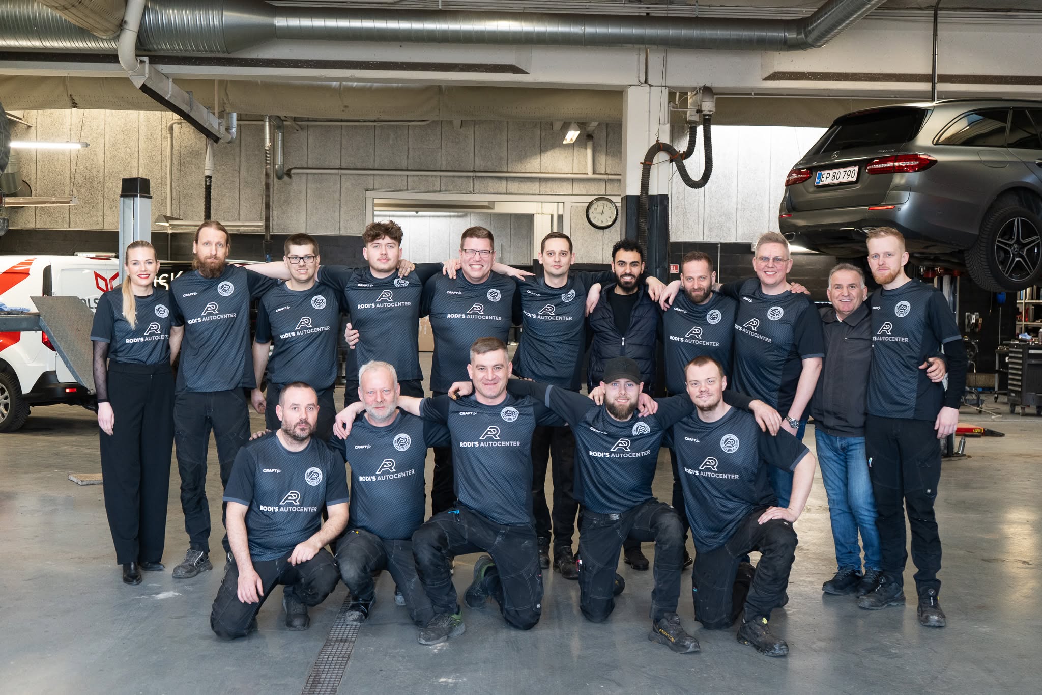 Medarbejdere hos Rodi's Autocenter